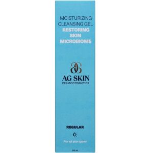 Гель для умывания для восстановления микробиома AG SKIN Regular Moisturizing Cleansing Gel Restoring Skin Microbiome 230 мл