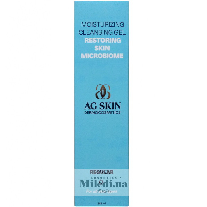 Очищающий гель AG SKIN для восстановления микробиома кожи, 230 мл