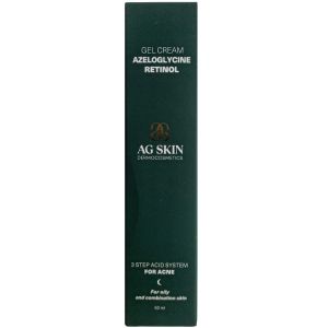 Гель-крем с азелоглицином и инкапсулированным ретинолом AG SKIN For Acne Gel Cream Azeloglycine Retinol 50 мл