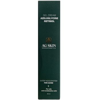 Гель-крем с азелоглицином и инкапсулированным ретинолом AG SKIN For Acne Gel Cream Azeloglycine Retinol 50 мл