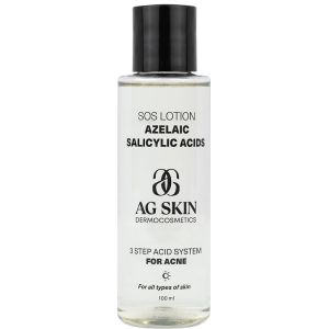 Лосьон с азелаиновой и салициловой кислотами AG SKIN For Acne Sos Lotion Azelaic Salicylic Acids 100 мл