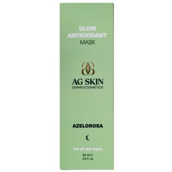 Антиоксидантная маска с азелаиновой кислотой и витамином C AG SKIN Azelorosa Glow Antioxidant Mask Проф
