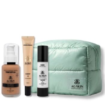 Комплексный набор для чистой и сияющей кожи AG SKIN Clear & Glow Set (50 мл + 50 мл + 50 мл)