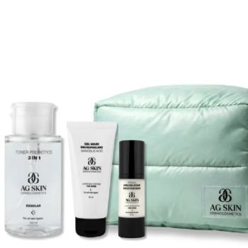 Комплексний набір для ніжного оновлення шкіри AG SKIN Gentle Renewal Set (30 мл + 200 мл + 60 мл)
