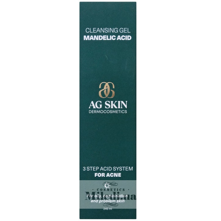 Гель для умывания AG SKIN с миндальной кислотой, 245 мл