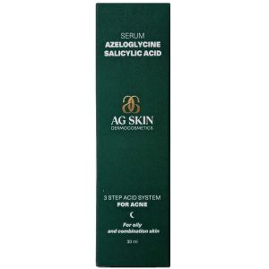 Сыворотка с азелоглицином и салициловой кислотой AG SKIN For Acne Serum Azeloglycine Salicylic Acid 30 мл