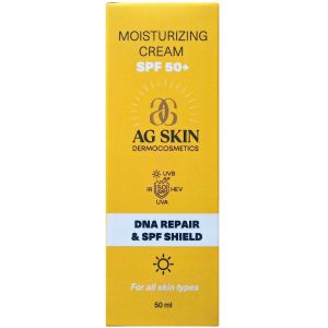 Солнцезащитный увлажняющий крем с SPF50+ AG SKIN Moisturising Cream SPF50+ 50 мл