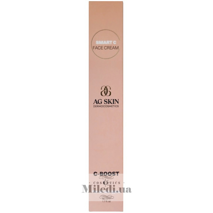 Увлажняющий крем с витамином C для сияния кожи AG SKIN Smart C Face Cream, 50 мл