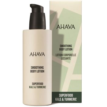 Мінеральний лосьйон для тіла Браунколь і куркума Ahava Smoothing Body Lotion Superfood Kale & Turmeric 250 мл
