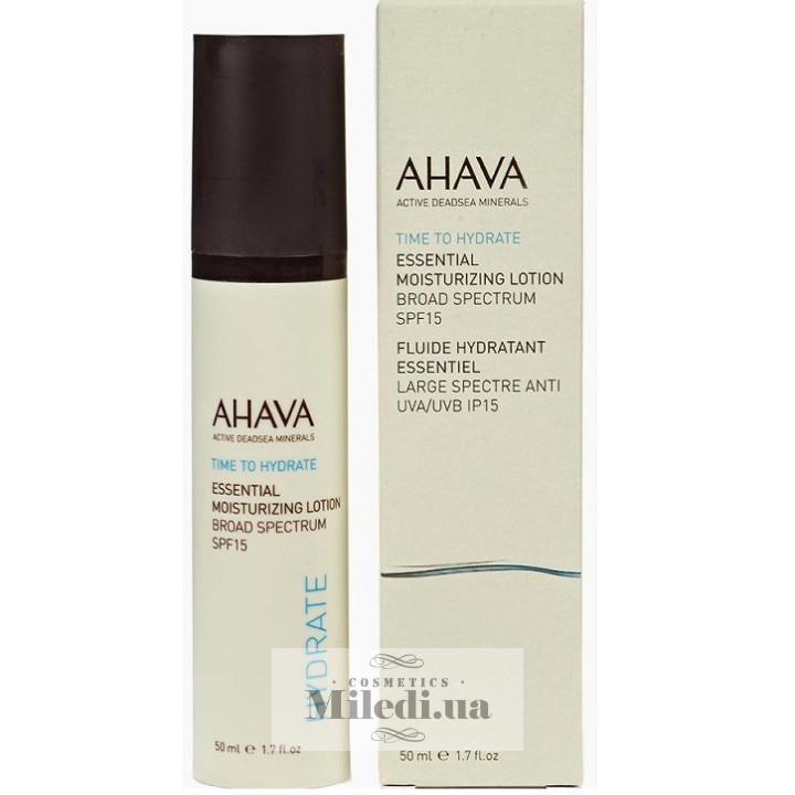 Легкий зволожуючий крем Ahava Time to Hydrate Essential, 50 мл