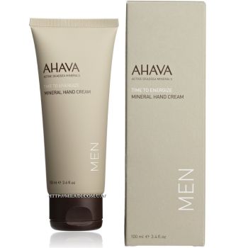 Крем для рук мінеральний для чоловіків Ahava Men's Mineral Hand Cream 100 мл