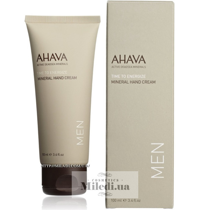 Крем для рук мінеральний для чоловіків Ahava Men's Mineral Hand Cream, 100 мл