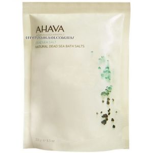 Сіль Мертвого моря натуральна кристалічна Ahava Natural Dead Sea Bath Salts 250 г