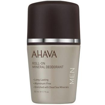 Минеральный дезодорант-ролл без алюминия для мужчин Ahava Time To Energize Roll-On Mineral Deodorant for Men 50 мл