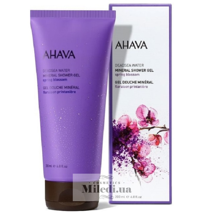 Гель для душа Ahava Deadsea Water Весенний цвет, 200 мл