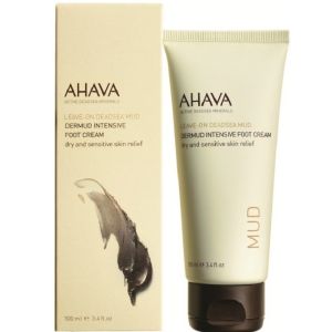 Активный насыщенный крем для ног с грязью Мертвого моря Ahava Dermud Intensive Foot Cream 100 мл