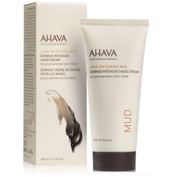 Активний насичений крем для рук з гряззю Мертвого моря Ahava Dermud Intensive Hand Cream 100 мл