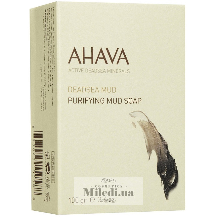 Мыло Ahava на основе грязи Мертвого моря Purifying Mud Soap, 100 г