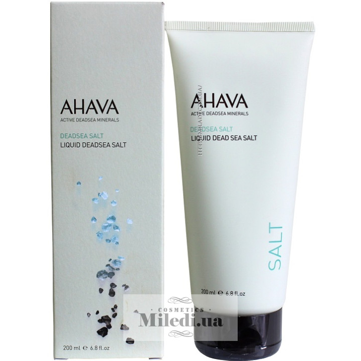 Сіль Мертвого моря рідка Ahava Liquid Dead Sea Salt, 200 мл