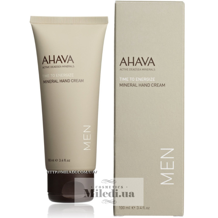Крем для рук минеральный для мужчин Ahava Men's Mineral Hand Cream, 100 мл