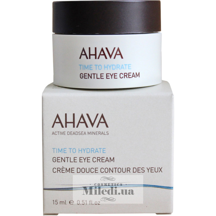 Легкий крем для кожи вокруг глаз Ahava Time to Hydrate Gentle Eye Cream 15 мл