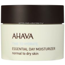 Дневной увлажняющий крем для нормальной и сухой кожи Ahava Time to Hydrate Essential Day Moisturizer Normal to Dry Skin 50 мл
