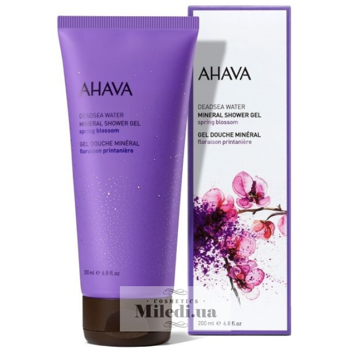 Гель для душа Ahava Deadsea Water Весенний цвет, 200 мл