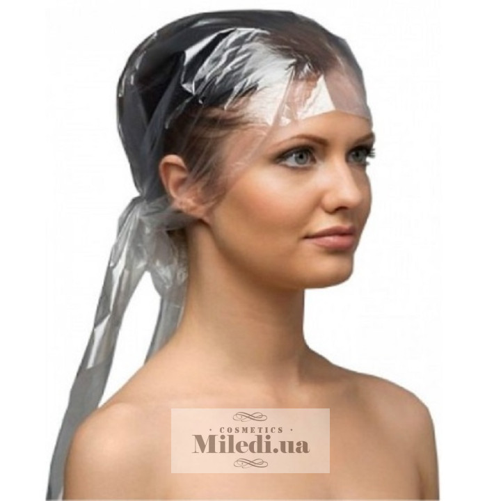 Косынка полиэтиленовая для окрашивания волос