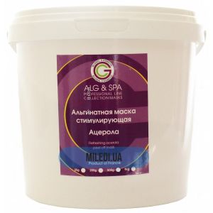 Ацерола, 1кг - ALG & SPA Refreshing Acerola Peel off Mask 1kg