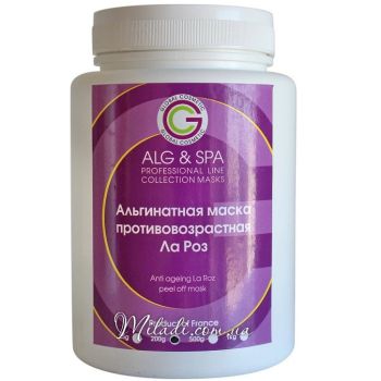 Альгінатна маска антивікова Ла Роз ALG & SPA Professional Line Collection Anti Ageing La Roz Peel off Mask