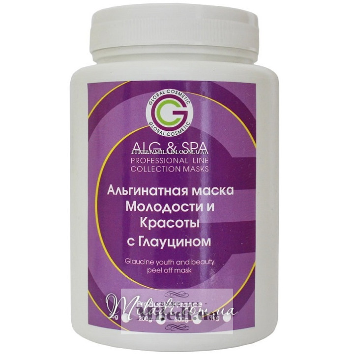 Альгинатная маска ALG & SPA молодости и красоты с глауцином