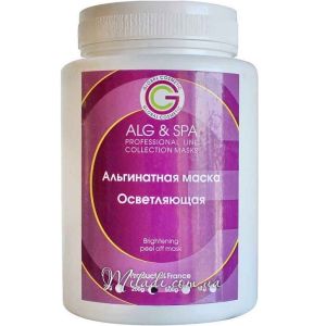 Альгинатная маска Осветляющая ALG & SPA Professional Line Collection Brightening Peel off Mask