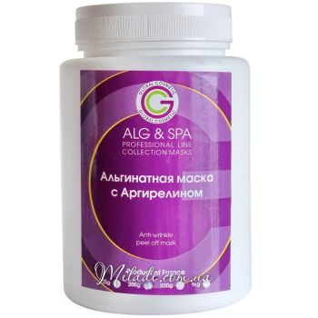 Альгинатная маска с Аргирелином от мимических морщин ALG & SPA Professional Line Collection Anti-Wrinkle Mask