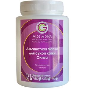 Альгинатная маска с экстрактом оливы ALG & SPA Professional Line Collection Olio da Oliva Peel off Mask
