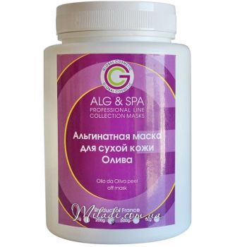 Альгинатная маска с экстрактом оливы ALG & SPA Professional Line Collection Olio da Oliva Peel off Mask