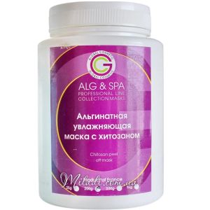 Альгінатна маска з хітозаном зволожуюча ALG & SPA Professional Line Collection Chitosan Peel off Mask