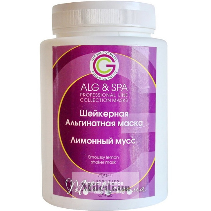 Альгінатна шейкерна маска ALG & SPA «Лимонний мус»