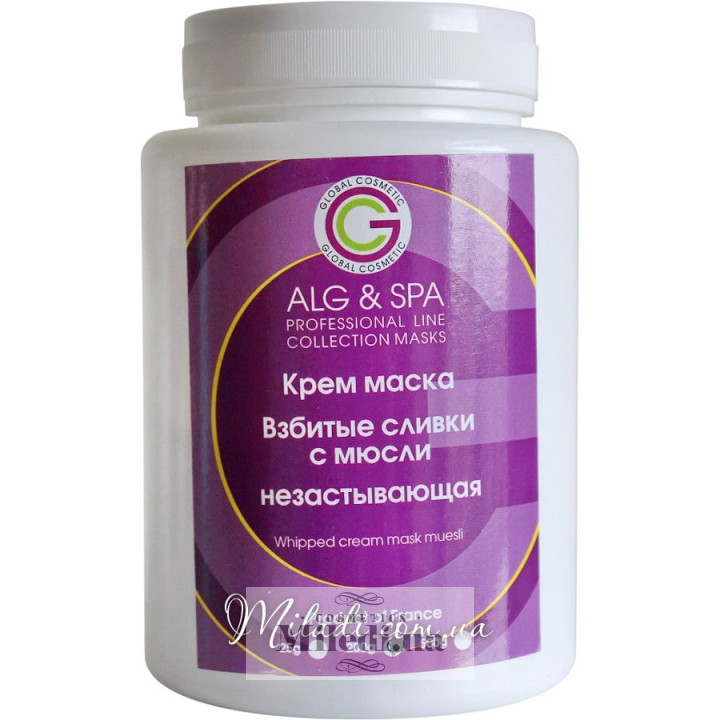Крем-маска Взбитые сливки с мюсли ALG & SPA Whipped Cream Mask Muesli, 200 г