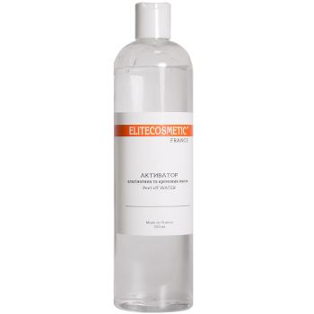 Лосьон активатор для разведения альгинатных масок Elitecosmetic Peel off Water 500 мл