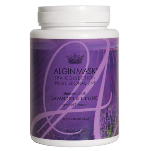 Альгинатная маска Лавандовая лифтинговая Elitecosmetic Alginmask Alginate Lavander & Lifting Peel off Mask