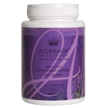 Альгинатная маска Лавандовая лифтинговая Elitecosmetic Alginmask Alginate Lavander & Lifting Peel off Mask