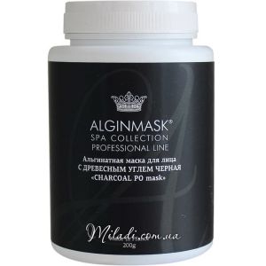 Альгинатная маска с древесным углем Elitecosmetic Alginmask Charcoal PO Mask