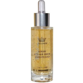 Сироватка від зморшок Абсолютне золото Elitecosmetic Alginmask Luxury Anti-Age Serum Absolute Gold 30 мл