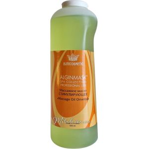 Массажное водорослевое масло Elitecosmetic Alginmask Massage Oil Seaweed 500 мл