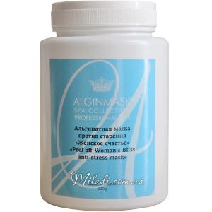 Альгинатная маска Антистресс Elitecosmetic Alginmask Peel Woman`s Bliss Antistress Mask