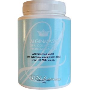 Альгинатная маска для чувствительной кожи Elitecosmetic Alginmask Peel off Mild Mask