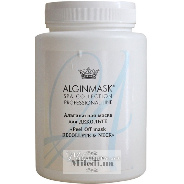 Альгинатная маска Elitecosmetic Alginmask для декольте и шеи
