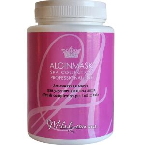 Альгинатная маска Противокуперозная Elitecosmetic Alginmask Peel off Fresh Complexion Mask