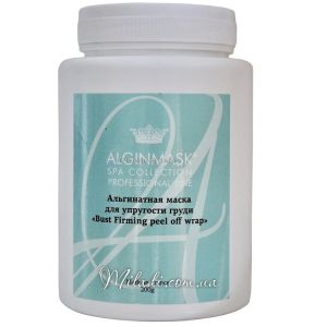 Альгинатная маска для упругости груди Elitecosmetic Alginmask Bust Firming Peel Off Wrap