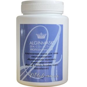 Альгинатная маска транслюцентная Французский парадокс Elitecosmetic Alginmask Peel off French Paradox Mask Translucent